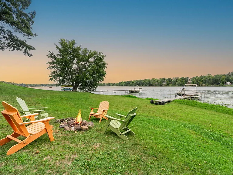 Shared grounds, firepit.
