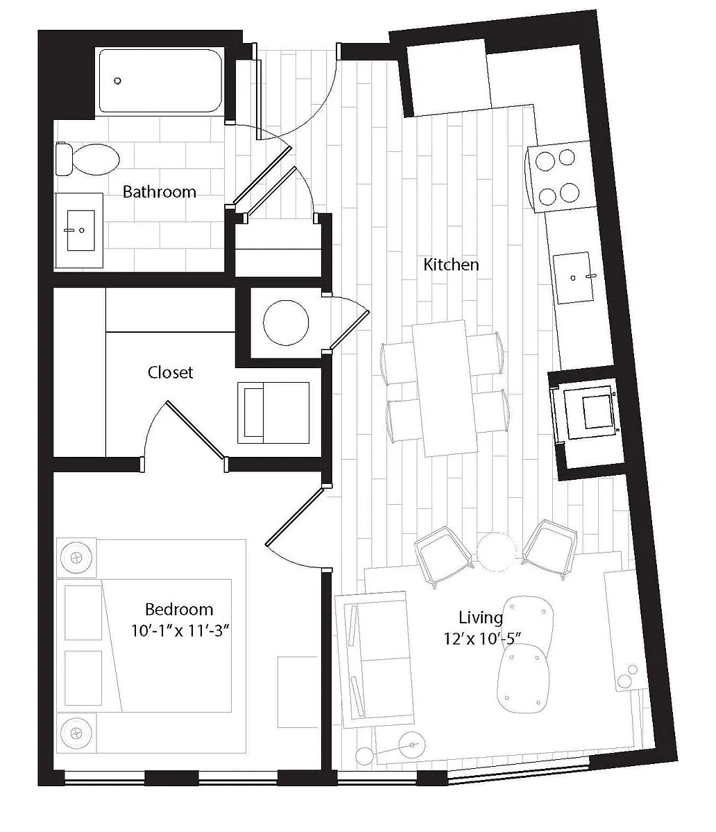 Floor plan A21