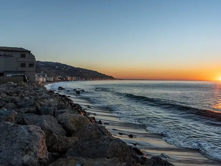 Capture beautiful Malibu sunsets