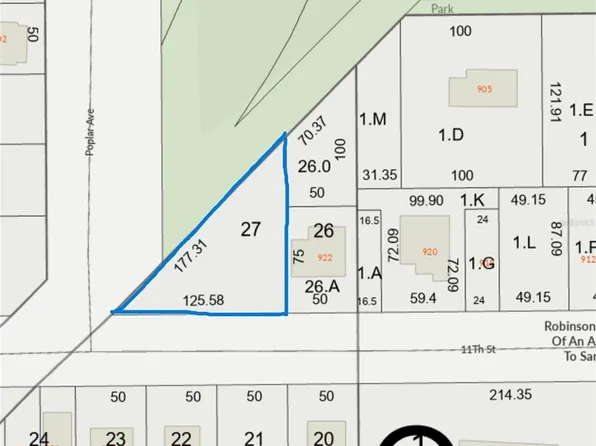 W 11th St Lot 27, Sanford, FL 32771