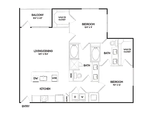 Floor plan B4