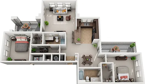 Floor plan Romare