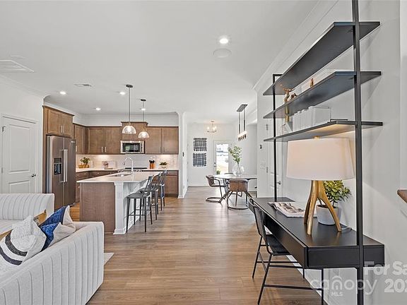 Builder representative kitchen and dinning area