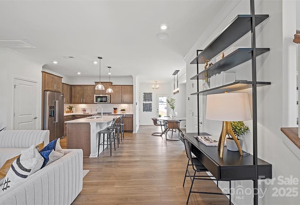 Builder representative kitchen and dinning area