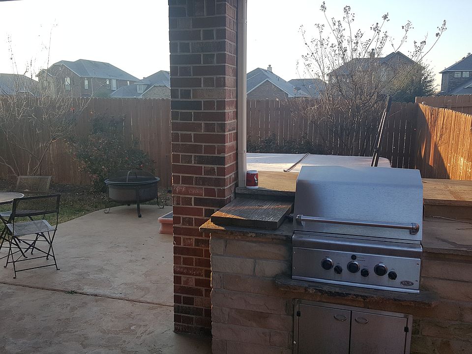 Extended Patio with Grill