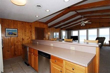 Kitchen Opens to Living