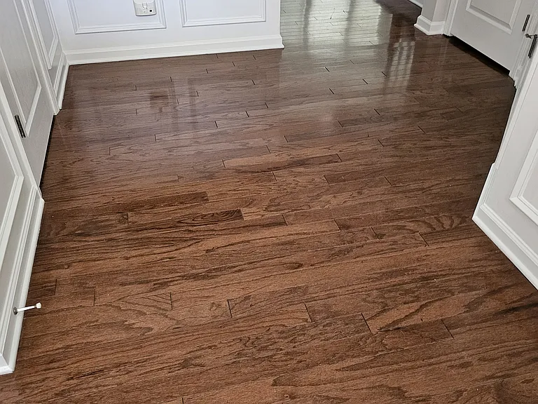 hardwood floors throughout downstairs