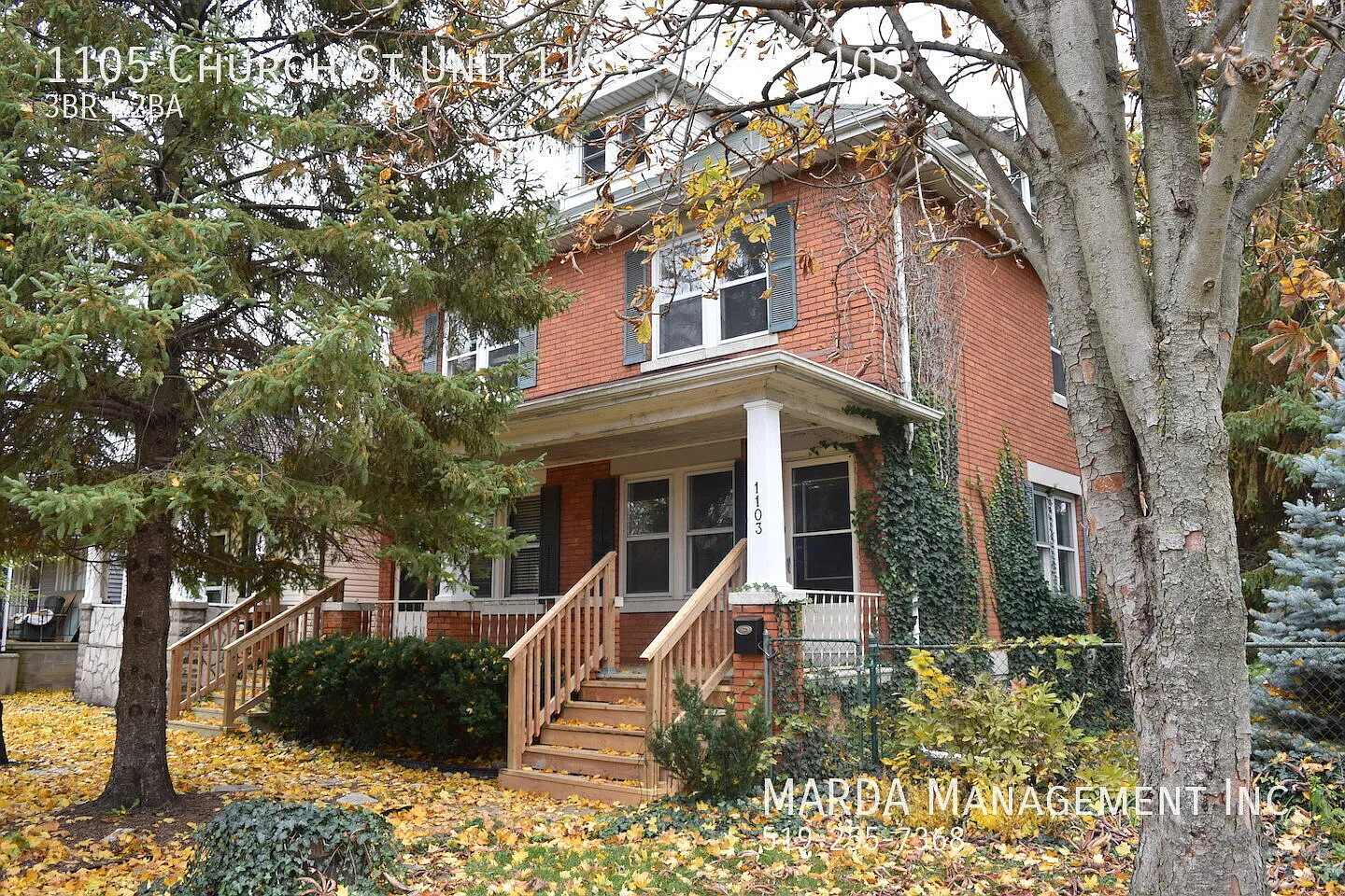 Spacious 3 Bdrm Duplex On Church — Photo 1