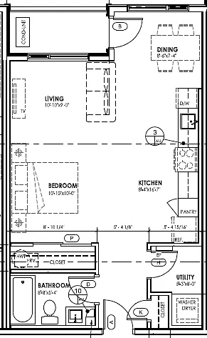 Floor plan F