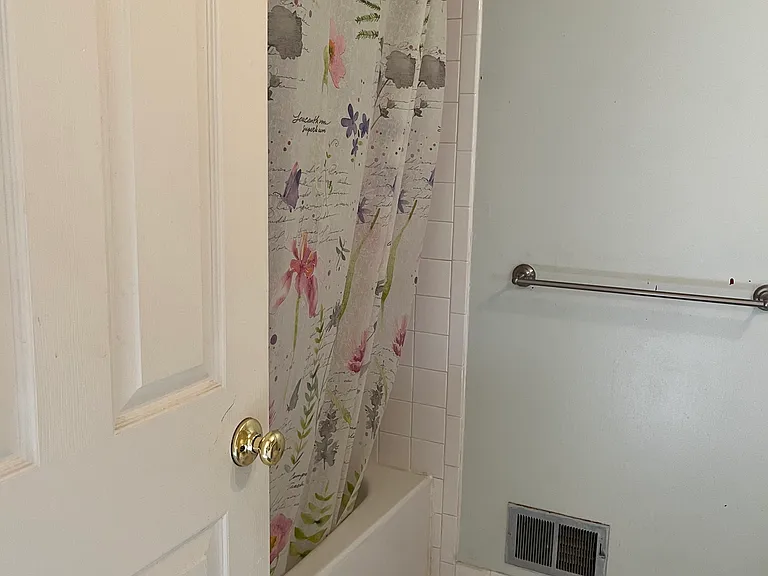 secondary bathroom bathtub
