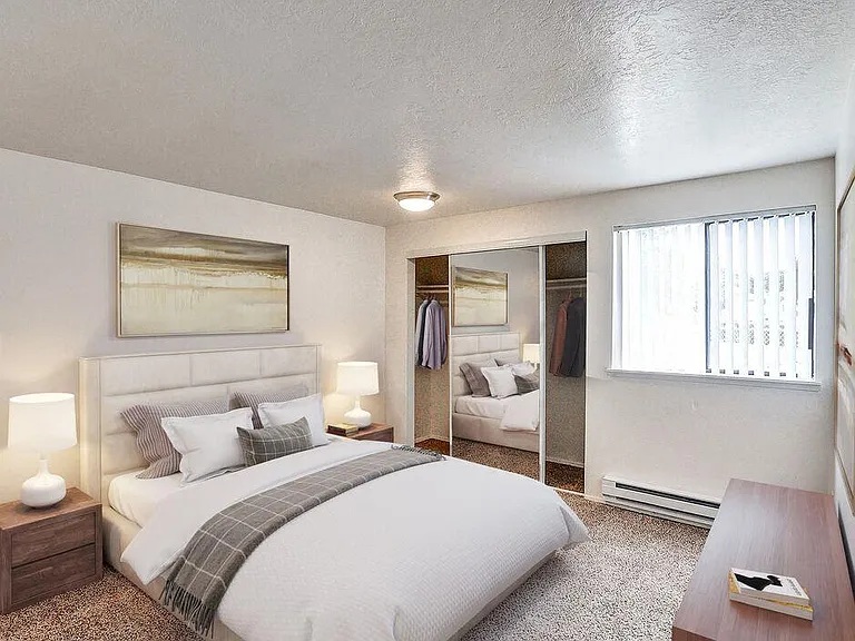 Bedroom Foothills Apartments Portland OR