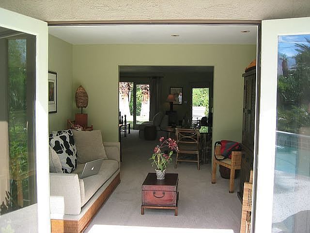 Home opens to garden