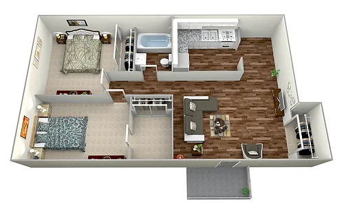 Floor plan Plan B