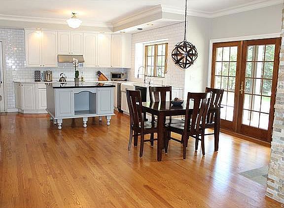 Large custom kitchen