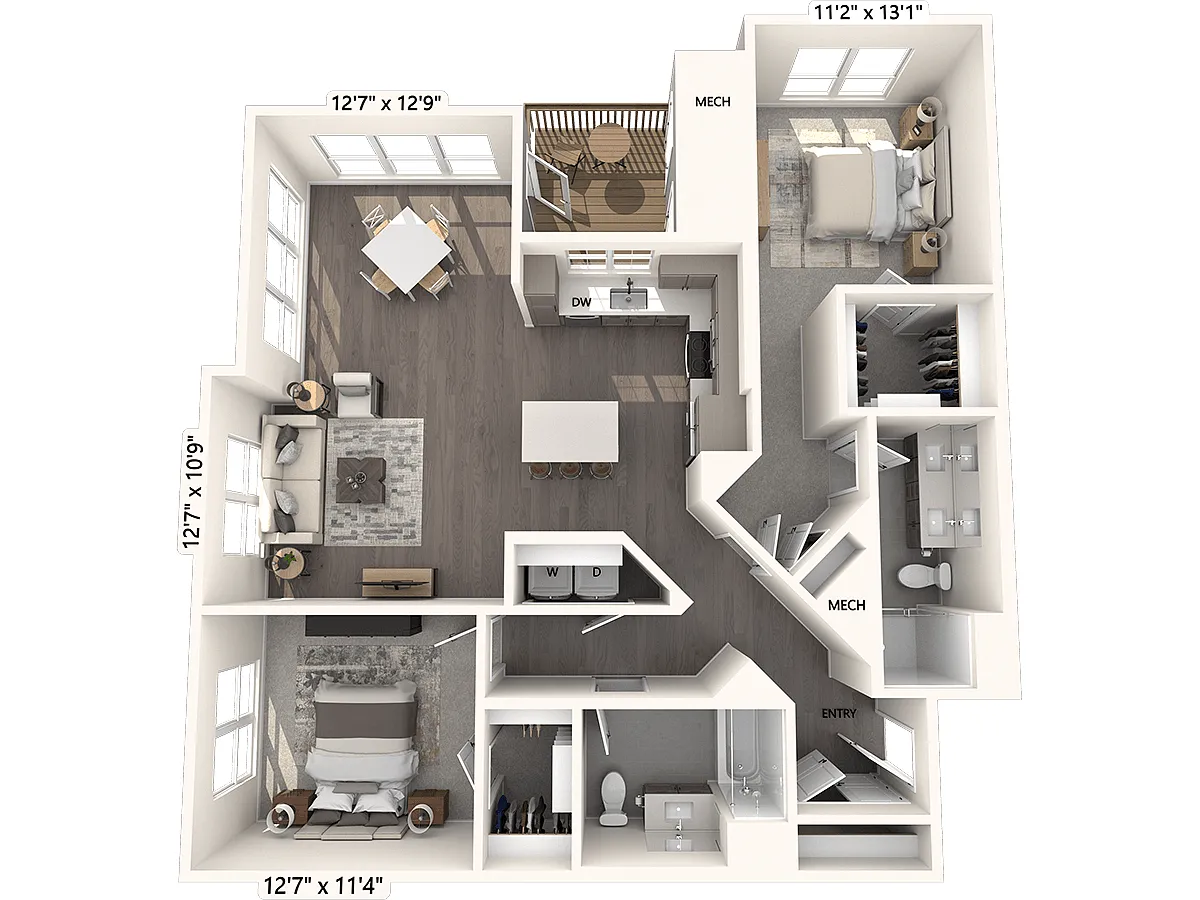 Floor plan BM15
