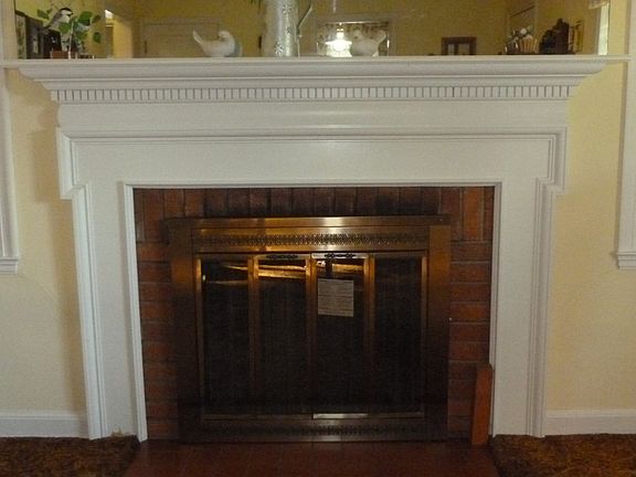 Relax around the gas fireplace