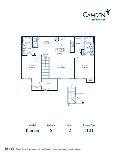 Floor plan Thorton