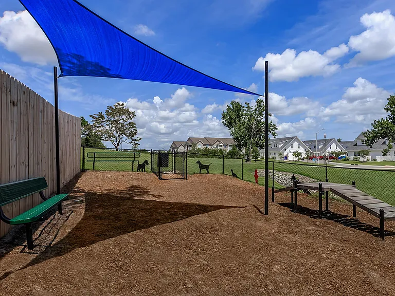 DOG PARK WITH AGILITY EQUIPMENT