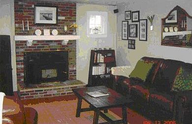 Living Room w/ fireplace