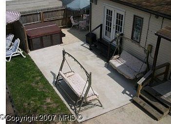 Aerial view of Patio for Entertaining