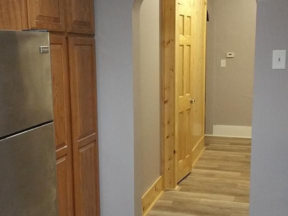 View from kitchen towards dining room