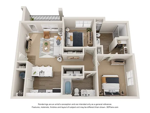 Floor plan The Oak