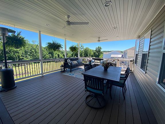 Covered back deck