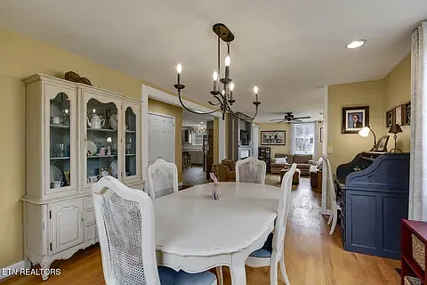 Open floor plan - not usually found in Norris homes.