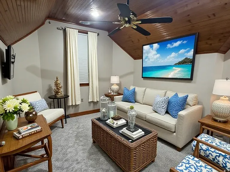 Apt 1C living room