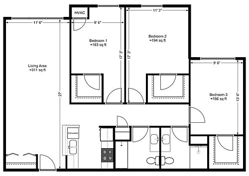 Floor plan L