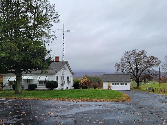 Early morning after a light rain shower