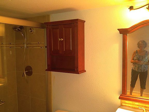 New bath w/walk in shower