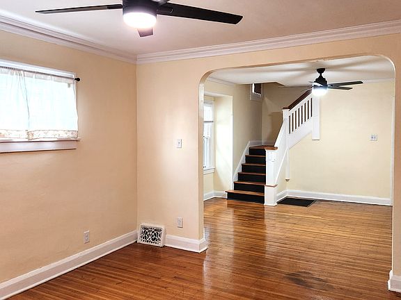 Living Room new paint and floor stained.
