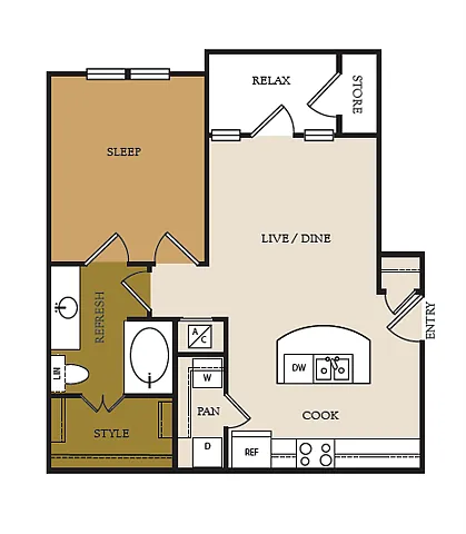 Floor plan A1