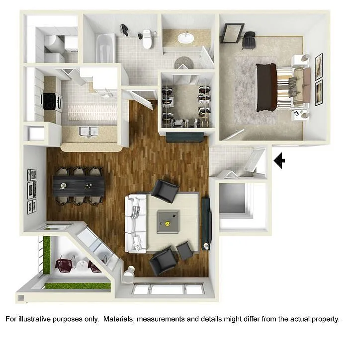 Floor plan Fenwick