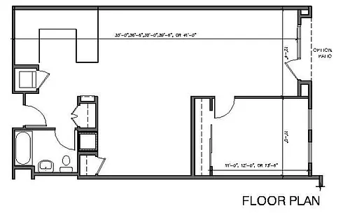 Floor plan Floorplan XX1