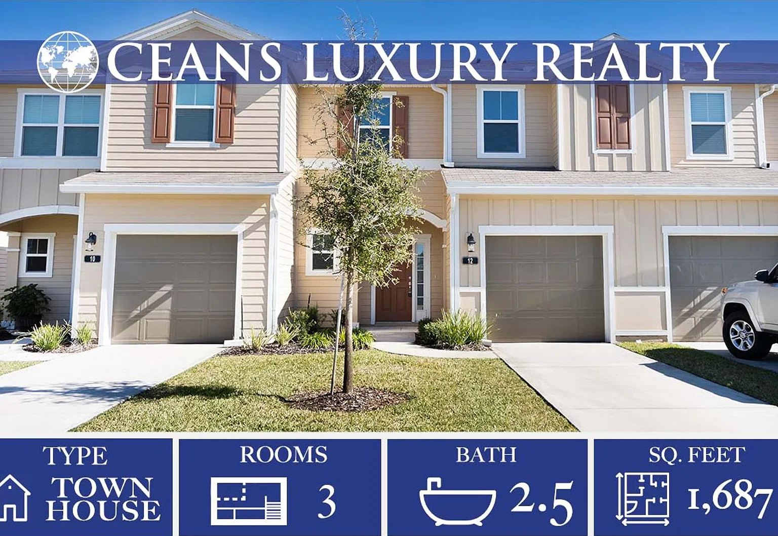 New 3/2.5 Townhome in Ormond Beach — Photo 1