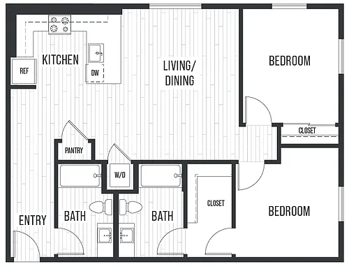 Floor plan Plan 2G
