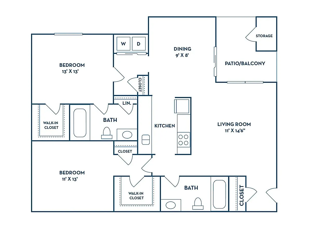 Floor plan B3