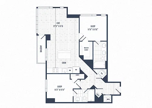Floor plan B5b