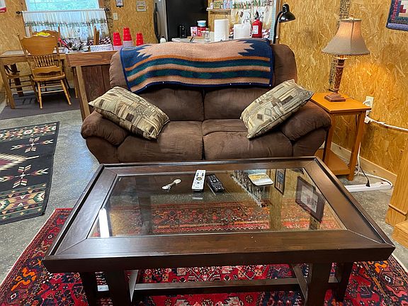 Couch with recliners on each end