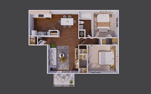 Floor plan B1