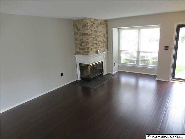 fireplace in living room