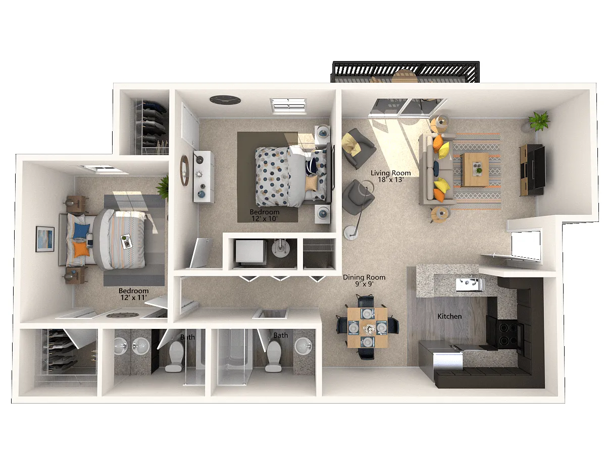 Floor plan Potomac