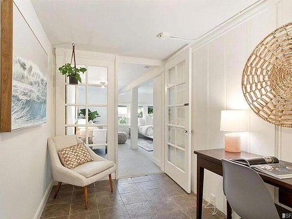 entry way / office