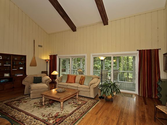 Great Room with stone fireplace