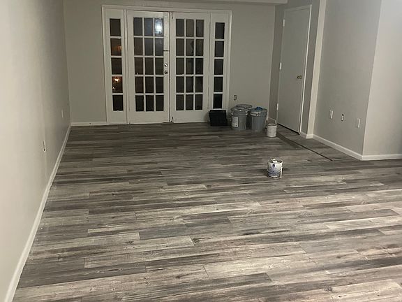 Living/Dining Room with French Door Balcony