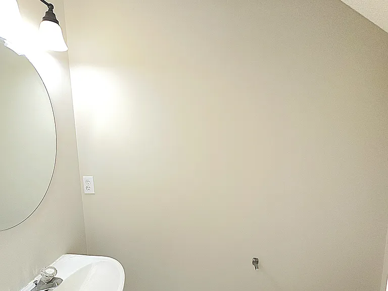Powder room on the main level