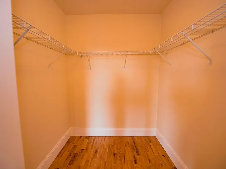 Master bedroom walk-in closet