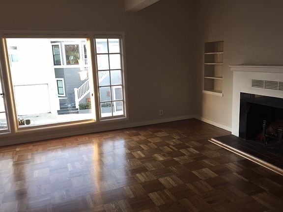 living area fireplace